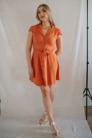 The Celeste Linen Shirtdress