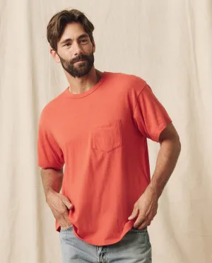 The Men's Pocket Tee. -- Heirloom Tomato