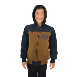 Thomas Cook Boys Original Zip Through Hoodie Navy/Tan