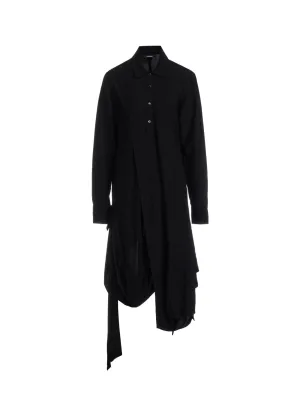 TWILL BOX HEM SHIRT