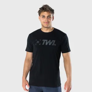 TWL - MEN'S EVERYDAY T-SHIRT - TRIPLE BLACK