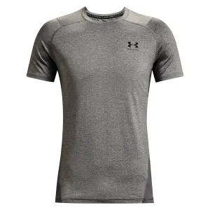 Under Armour Men&#x27;s UA HG Armour Fitted Short Sleeve Carbon Heather | Buy Under Armour Men&#x27;s UA HG Armour Fitted Short Sleeve Carbon Heather here | Outnorth