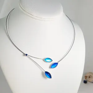 Unique Handmade Czech and German Glass Beads Necklace