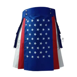 USA Blue Star Utility Kilt