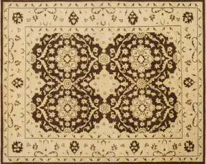Vernon Rug in Brown & Lt. Gold