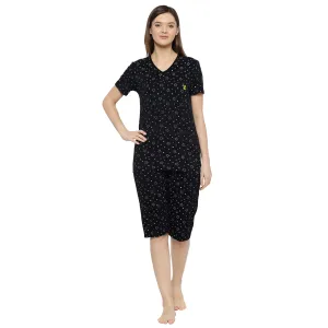 Vimal Jonney Black Women's Night Suit