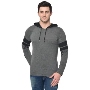 Vimal Jonney Full Sleeve Grey T-shirt For Men's