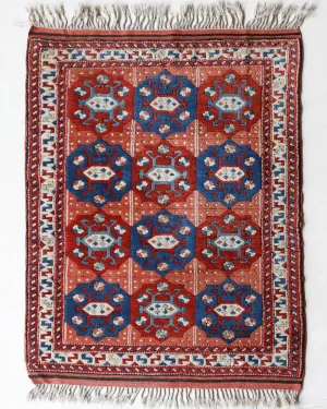 Vintage Pergamum Rug 3'7"x5'4"