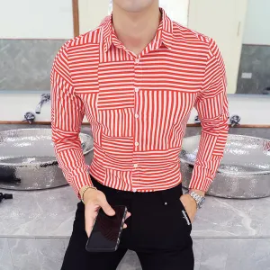 Wedding Shirt Spring Autumn Long Sleeve