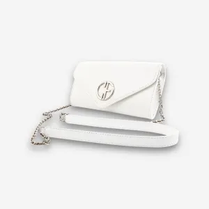 Whisper Silver - White Semi Patent