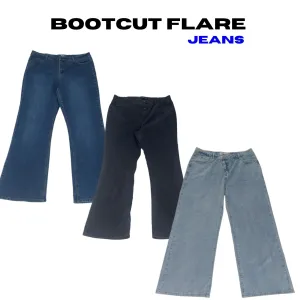 Women blue bootcut flare Jeans