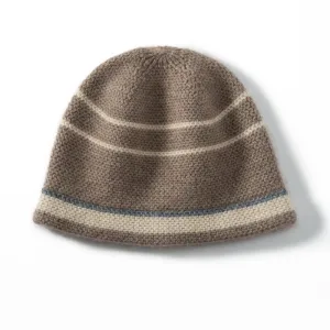 Women Cashmere Thickened  Warm Knitted Cashmere Beanie Hat