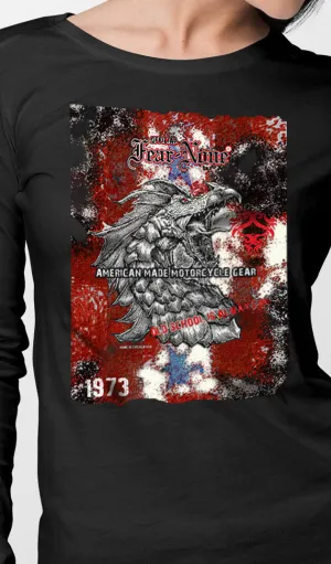Womens 1973 Red Serpent Rider Shirt