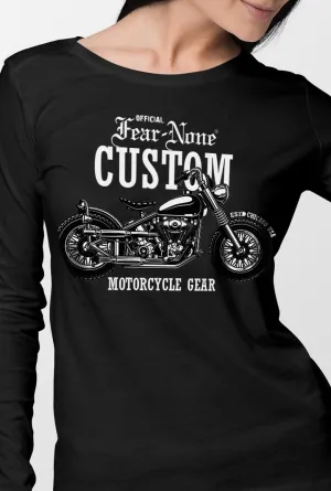 Womens Classic Outlaw-Shield Custom Rider Shirt