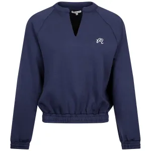 Womens Gianna Raglan Pullover Sweatshirt Pageant Blue - 2024
