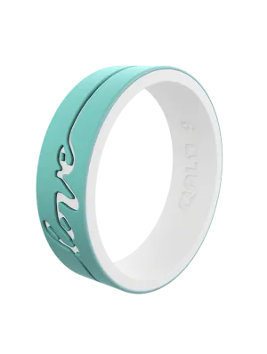 Women's Strata Love Silicone Ring