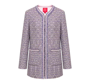 YAYING Tweed Parisian-Style Coat