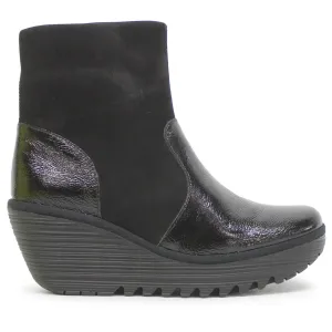 YUXI506FLY Nappa Cupido Leather Women's Ankle Boots